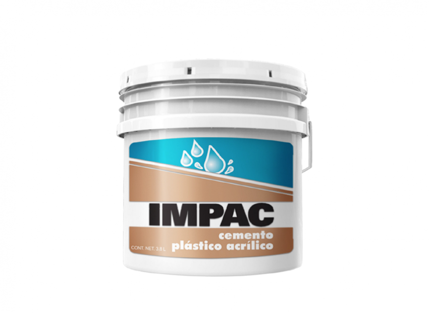IMPAC Cemento Plástico 3.8 lts.